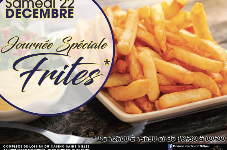 BUFFET DE FRITES SAMEDI 22/12/18