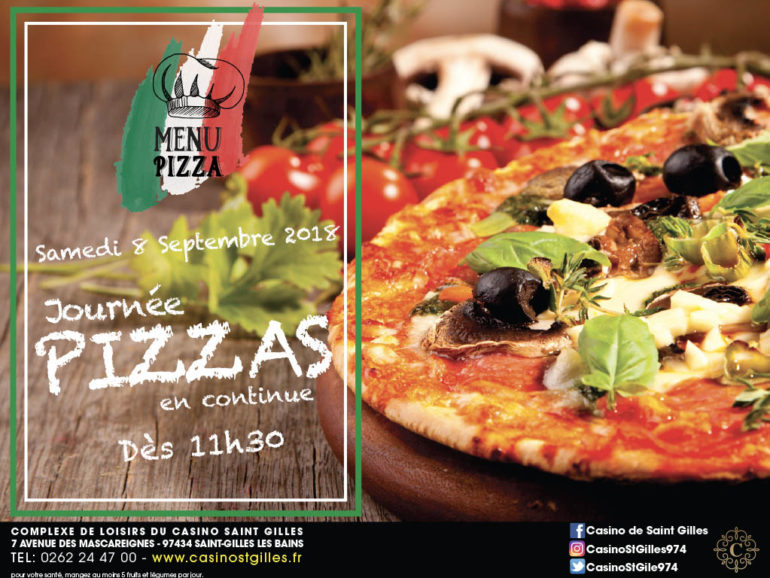JOURNÉE PIZZAS A VOLONTÉ SAMEDI 8 SEPTEMBRE