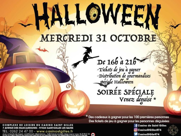 JOURNÉE HALLOWEEN AU CASINO MERCREDI 31/10