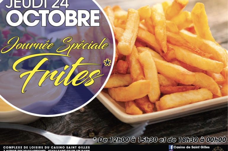 JOURNÉE FRITE JEUDI 24 OCTOBRE
