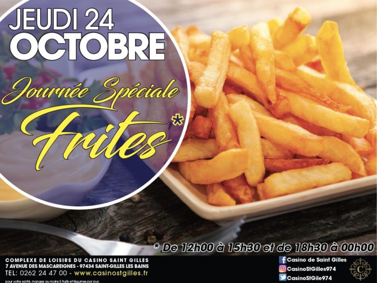 JOURNÉE FRITE JEUDI 24 OCTOBRE