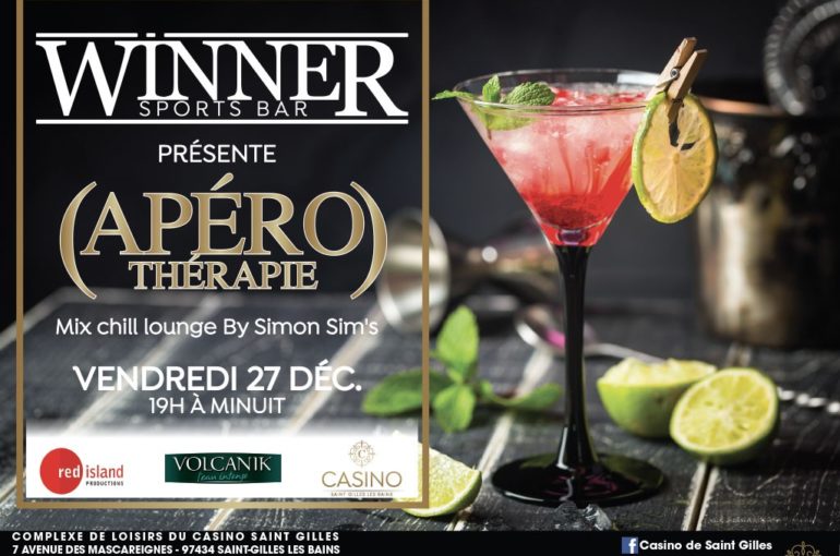 APEROTHERAPIE VENDREDI 27/12 AU WINNER SPORT BAR