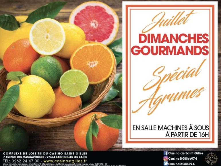 DIMANCHES GOURMANDS SPÉCIAL AGRUMES