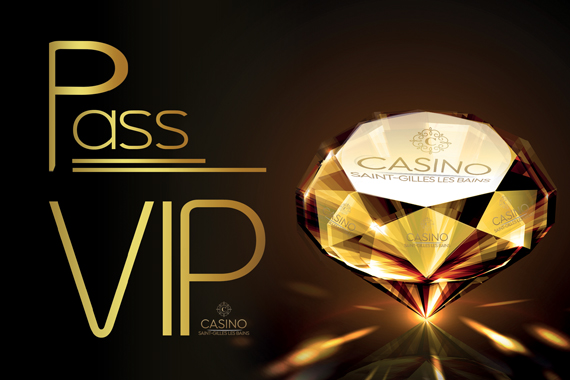 Carte PASS VIP du Casino de Saint Gilles