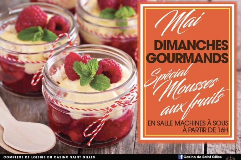 DIMANCHES GOURMANDS SPÉCIAL MOUSSE AUX FRUITS