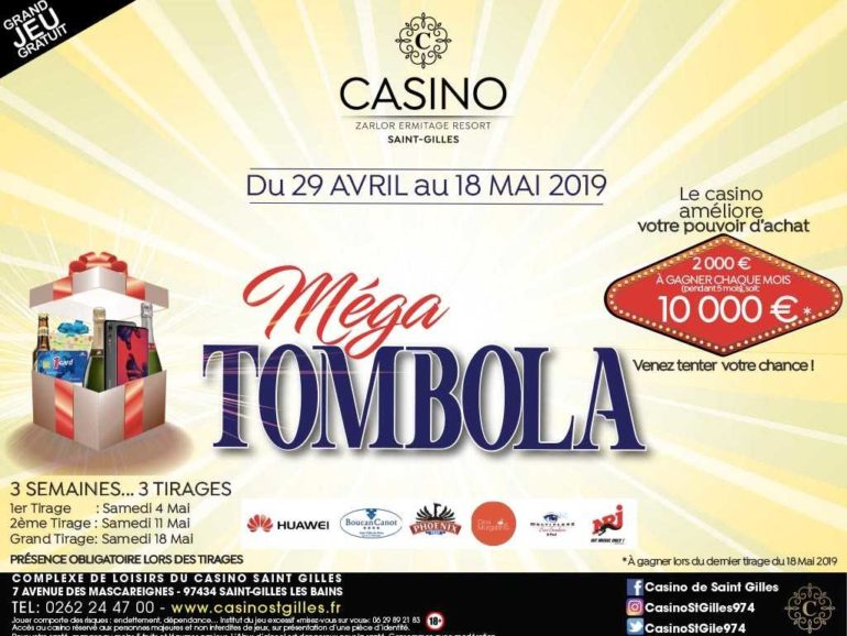 LA MÉGA TOMBOLA EST DE RETOUR!