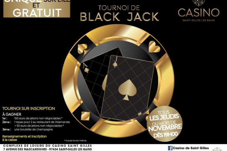 TOURNOIS DE BLACK JACK EN NOVEMBRE