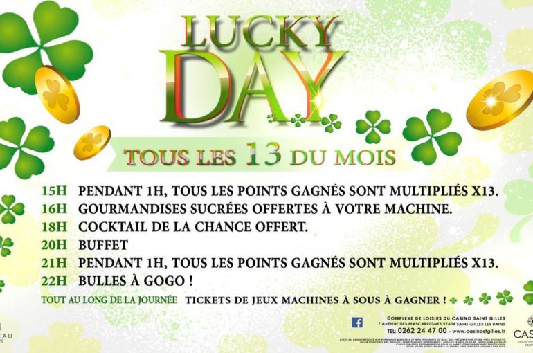 Journée de la chance samedi 13 janvier