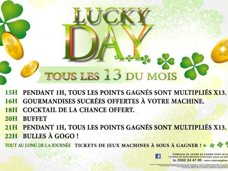 Journée de la chance samedi 13 janvier