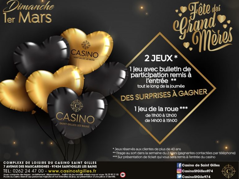 FÊTE DES GRANDS-MÈRES DIMANCHE 1ER MARS