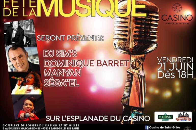 FÊTE DE LA MUSIQUE VENDREDI 21 JUIN