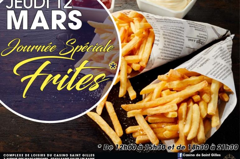 JOURNÉE FRITES JEUDI 12 MARS