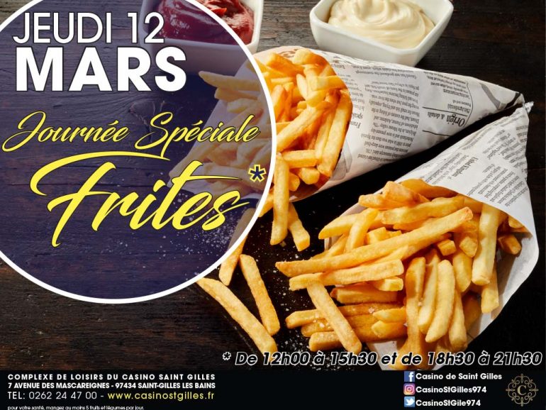 JOURNÉE FRITES JEUDI 12 MARS