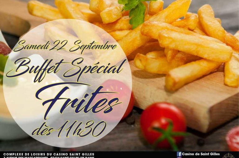 JOURNÉE SPÉCIALE FRITES SAMEDI 22 SEPTEMBRE