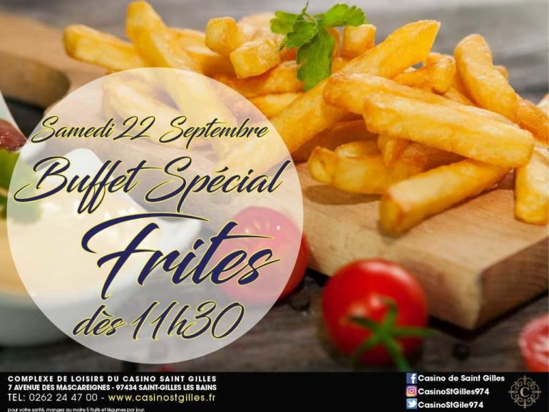 JOURNÉE SPÉCIALE FRITES SAMEDI 22 SEPTEMBRE