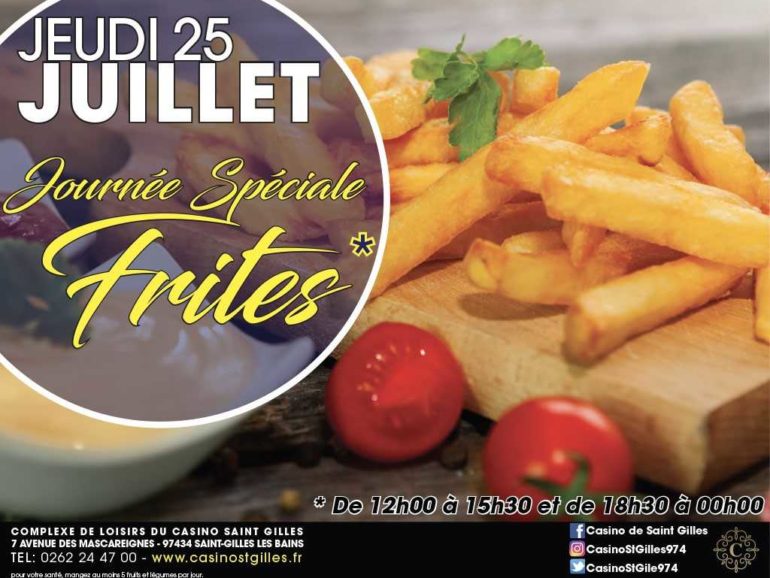 JOURNÉE FRITES JEUDI 25 JUILLET