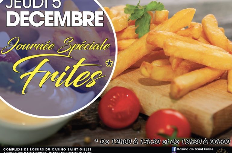 JOURNÉE FRITES JEUDI 5 DÉCEMBRE