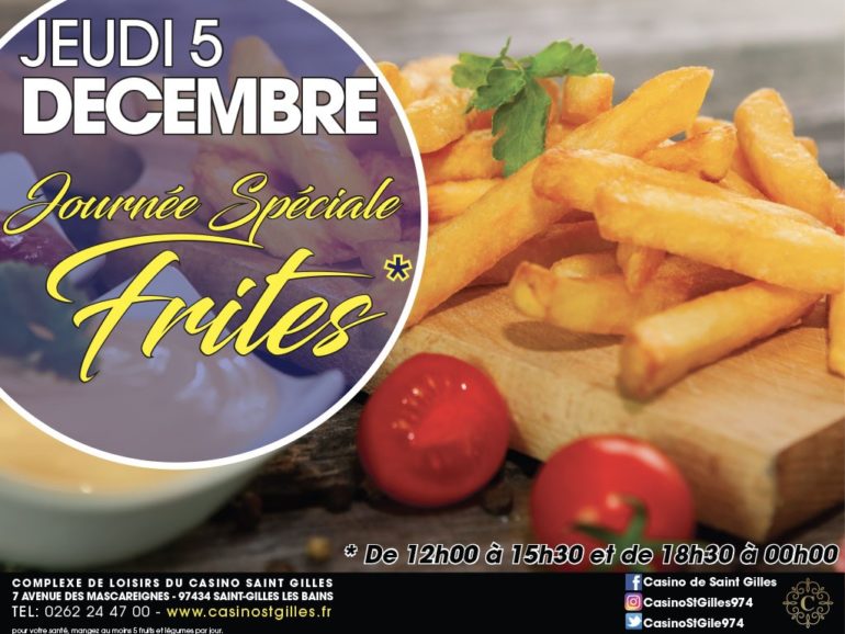 JOURNÉE FRITES JEUDI 5 DÉCEMBRE