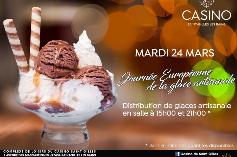 JOURNÉE EUROPÉENNE DE LA GLACE ARTISANALE MARDI 24 MARS