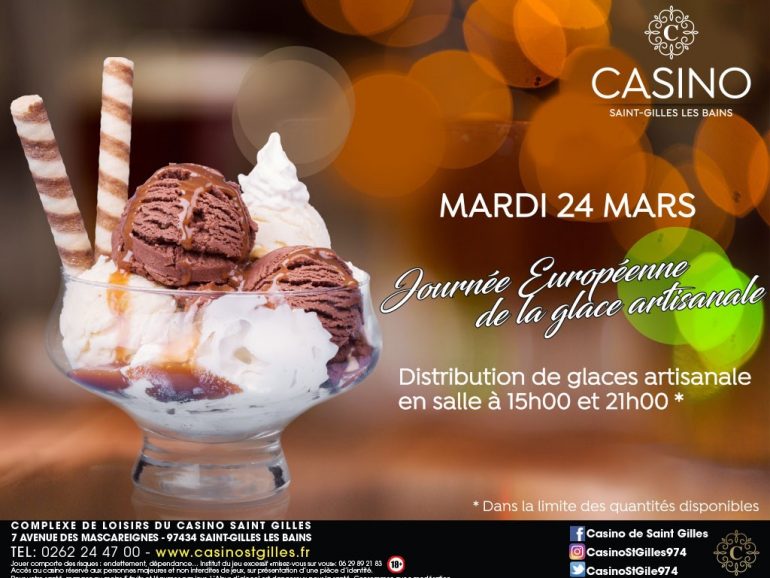 JOURNÉE EUROPÉENNE DE LA GLACE ARTISANALE MARDI 24 MARS