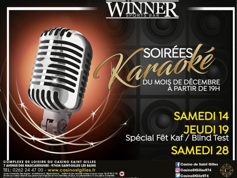 KARAOKÉ AU WINNER SPORT BAR!