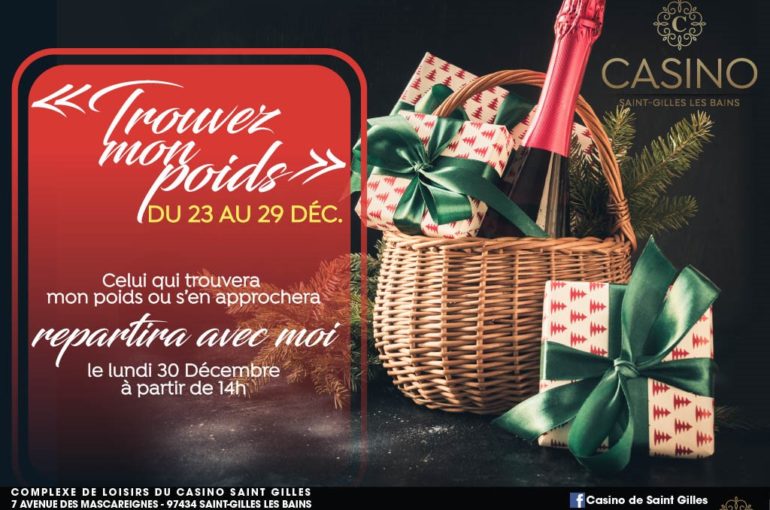 JEU SPECIAL « TROUVEZ MON POIDS » DU 23/12 AU 29/12