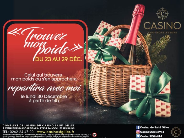 JEU SPECIAL « TROUVEZ MON POIDS » DU 23/12 AU 29/12