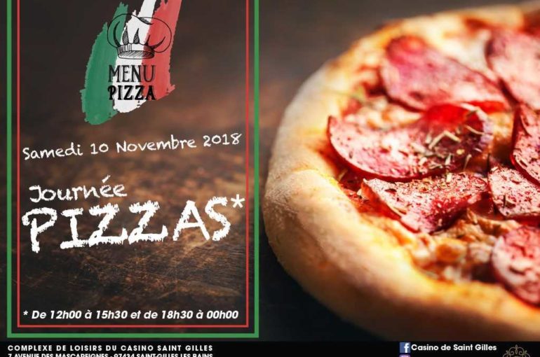 JOURNÉE PIZZAS SAMEDI 10 NOVEMBRE