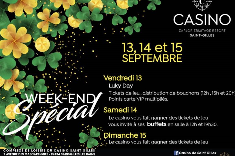 WEEK-END SPÉCIAL DE LA CHANCE : vendredi 13, samedi 14 et dimanche 15/09