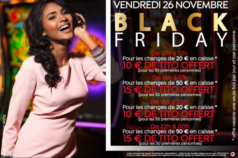 BLACK FRIDAY VENDREDI 26 Novembre