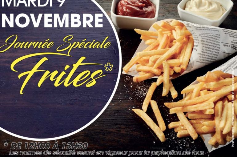 BUFFET DE FRITES AU CASINO DE ST GILLES