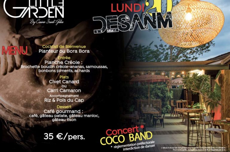 MENU FET KAF LUNDI 20 DECEMBRE