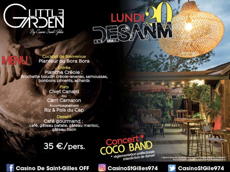 MENU FET KAF LUNDI 20 DECEMBRE