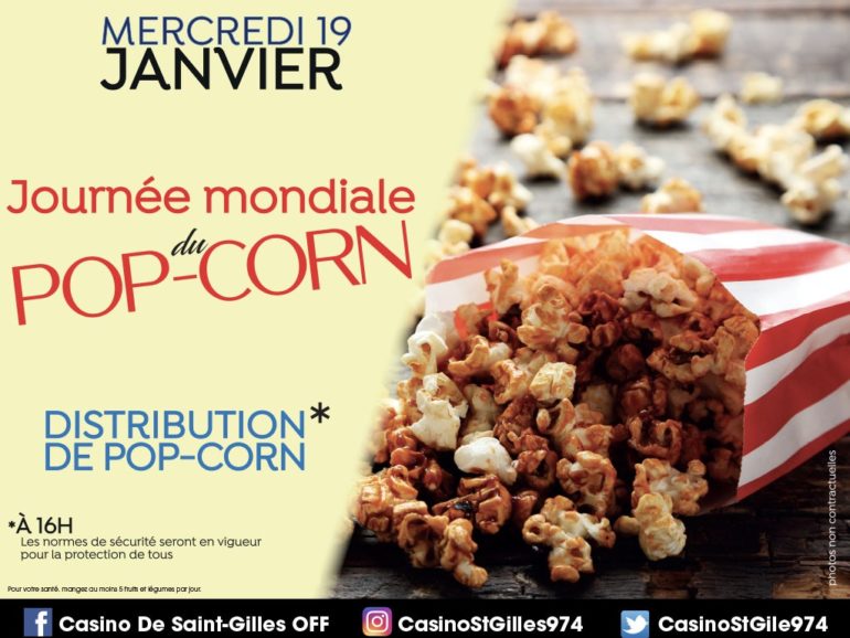 Distribution de pop-corn
