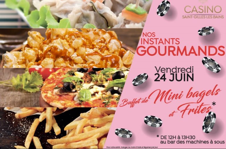 Buffet mini bagels et frites