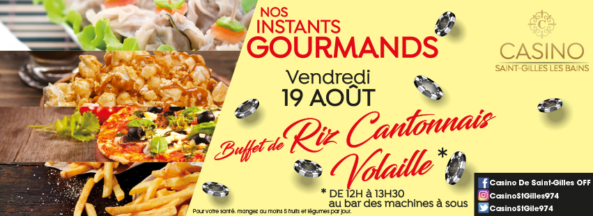 Buffet riz cantonnais à la volaille
