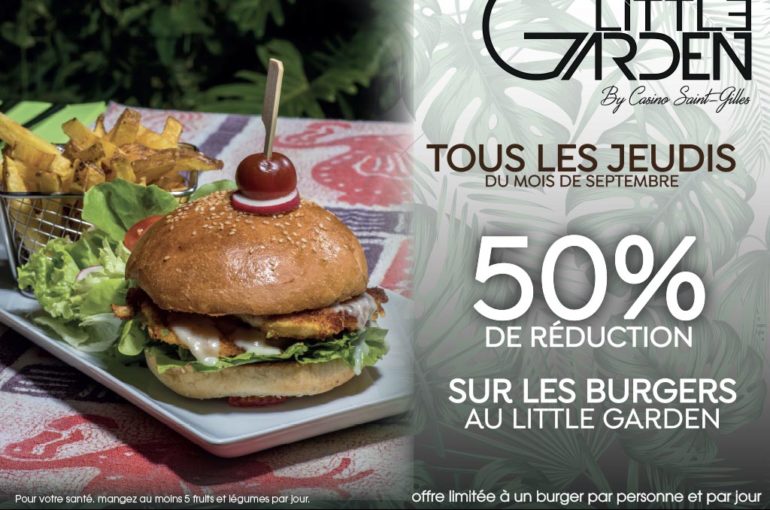 Opération Burgers à -50% !