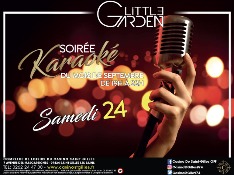 Soirée Karaoké – samedi 24 septembre