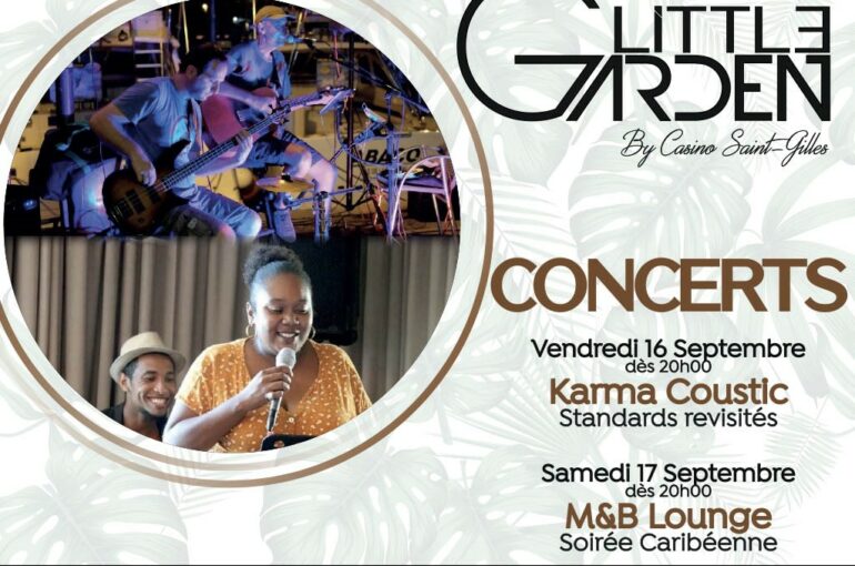 Concerts du vendredi 16 & samedi 17/09 au Little Garden