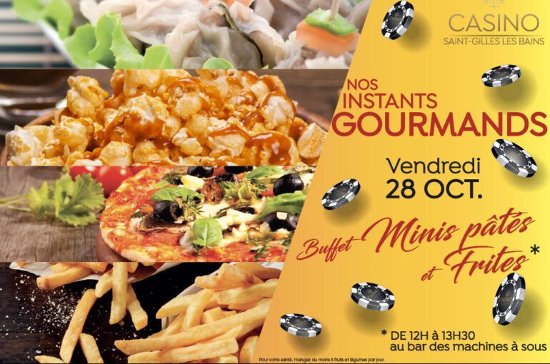 Buffet minis pâtés et frites – vendredi 28/10
