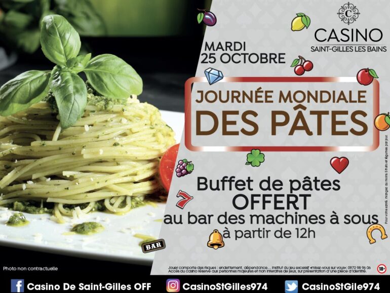 Journée mondiale des pâtes – mardi 25 octobre