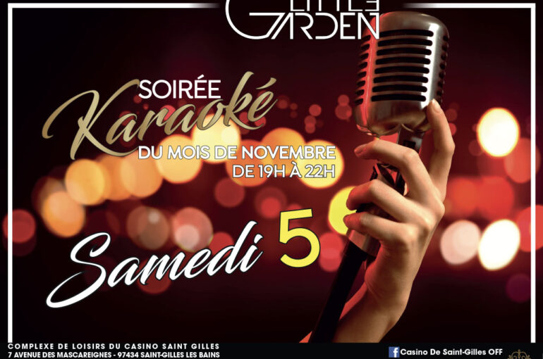 Karaoké samedi 5 novembre