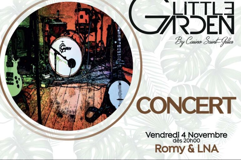 Concert vendredi 4 novembre au Little Garden