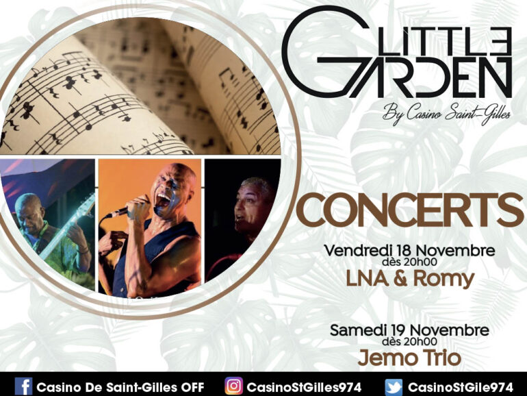 Concerts du 18 et 19 novembre au Little Garden