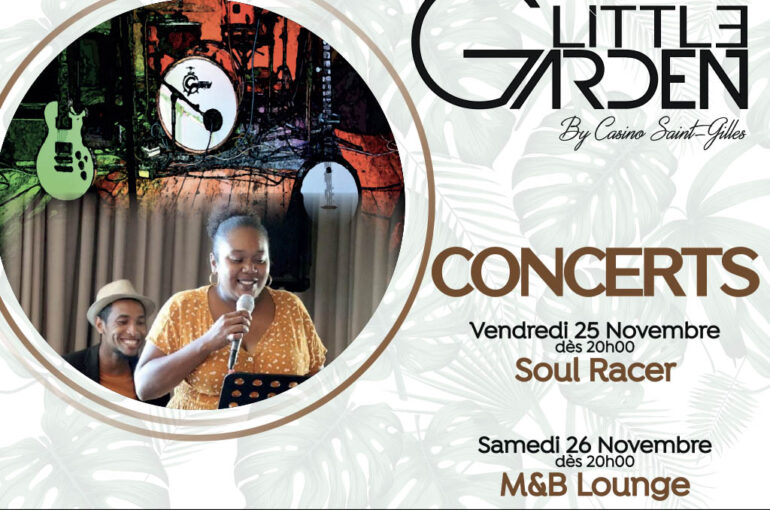 Concerts vendredi 25 et samedi 26 au Little Garden