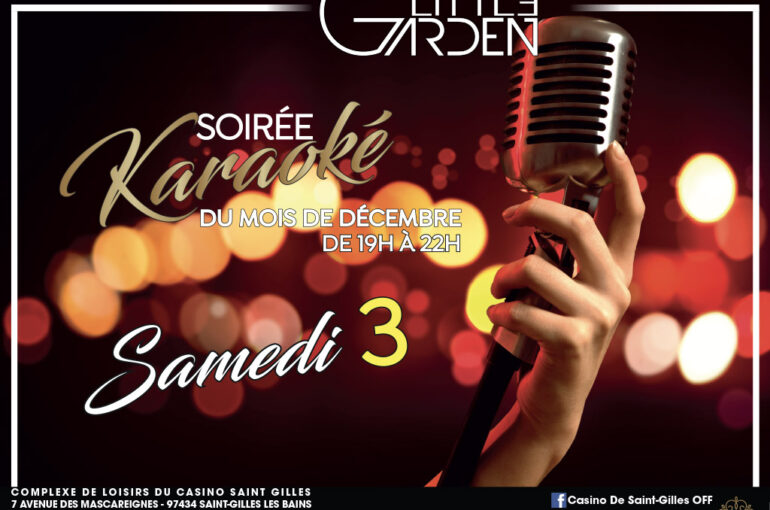 Soirée karaoké – samedi 3 décembre