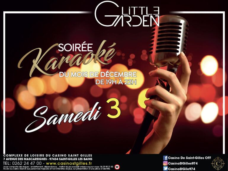 Soirée karaoké – samedi 3 décembre