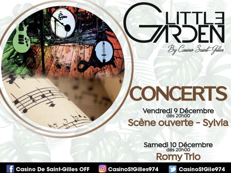 Concerts du 9 et 10/12 au Little Garden