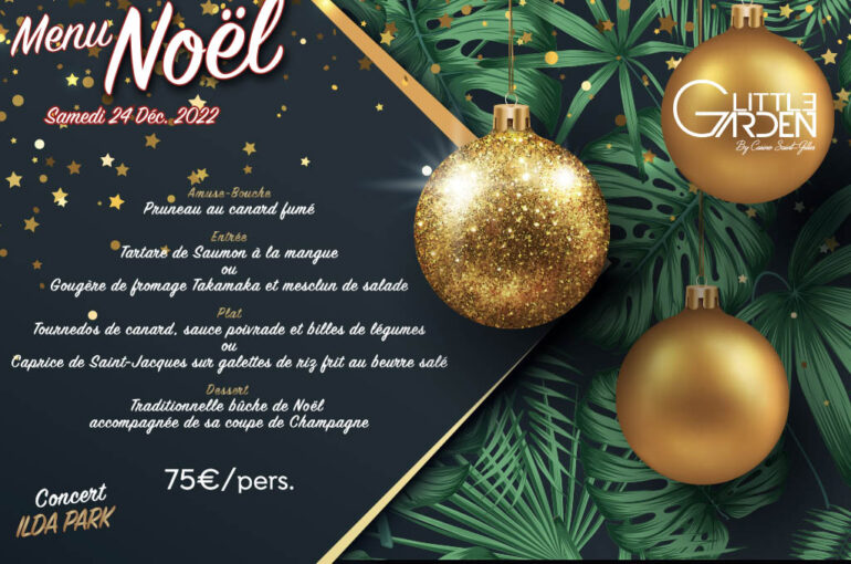 Menu de Noël – Little Garden