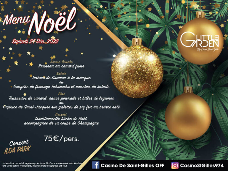Menu de Noël – Little Garden
